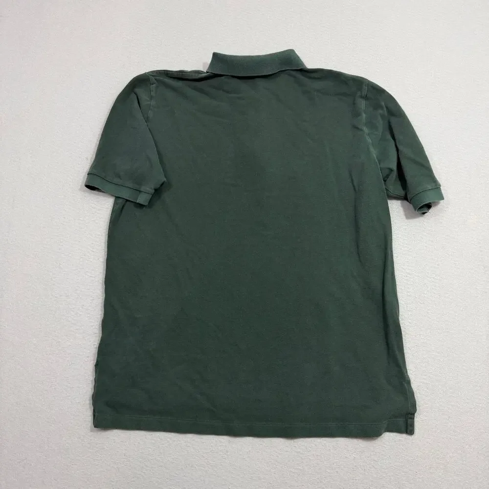Vintage Polo Golf Ralph Lauren Shirt Mens XL Green Solid 90s Preppy Golfing Pony